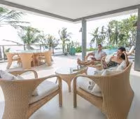 Villa Malimbu Cliff, Terraza de relajación